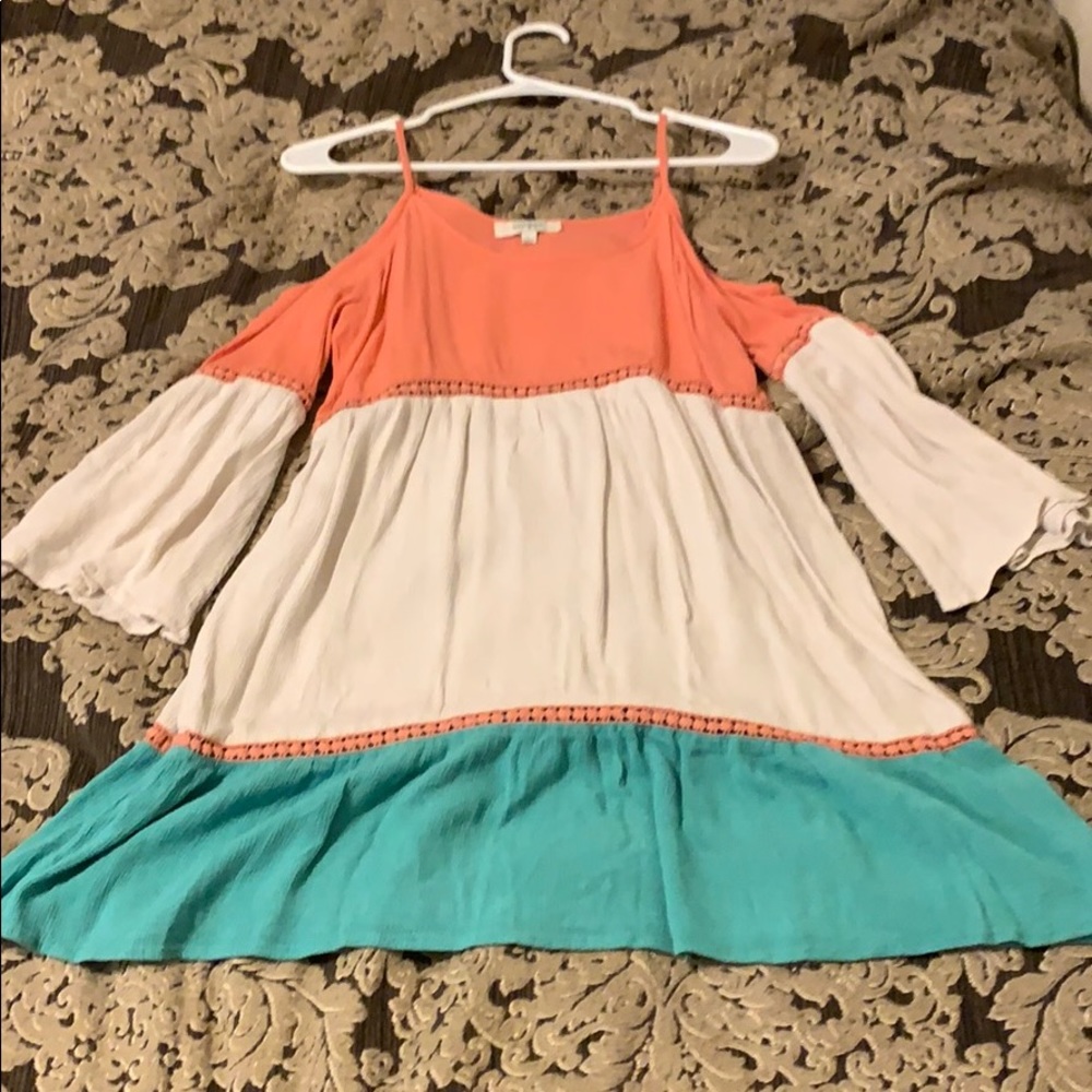 Off the shoulder dress